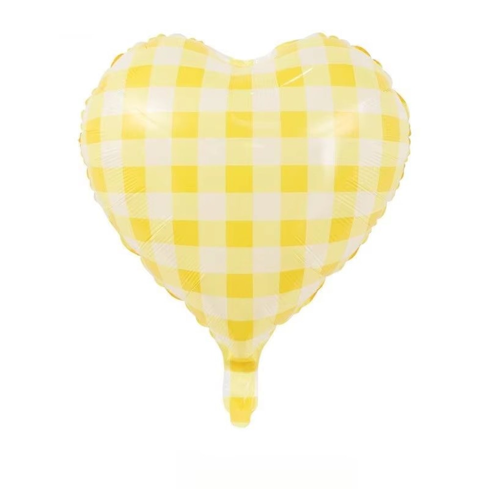 18Inch HeartShaped Aluminum Foil Balloons Set Of 5 For Party And Wedding Decor 7