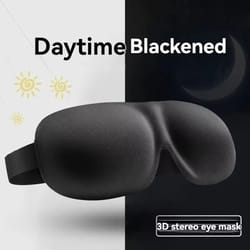 premium 3d blackout sleep eye mask for deep rest