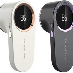 rechargeable fabric shaver with led display – electric lint & fuzz remover for sweaters, clothing & upholstery