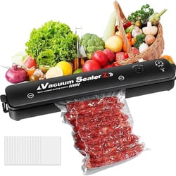 electric vacuum sealing machine – 2025 black 220v/110v food saver with vacuum bags for home food storage