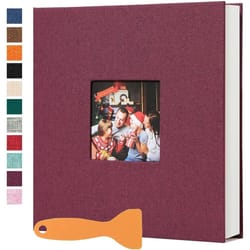large self adhesive photo album 40 page family baby wedding anniversary photo storage book