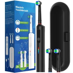 intelligent rotating electric toothbrush rechargeable rotary toothbrush with replacement heads