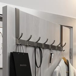 hooks over the door home organizer rack
