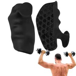 silicone weight lifting grip pads for dumbbells and pull ups