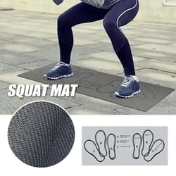 fitness squat target mat exercise posture correction rug for home gym workout