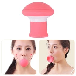 silicone jawline exerciser face slimming muscle trainer