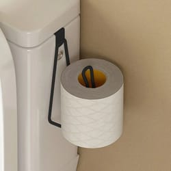 toilet paper holder easy install wall mount bathroom tissue roll hanger space saving no drill design