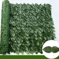 artificial ivy hedge privacy fence panels for outdoor garden and balcony decorationdec