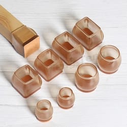 silicone chair and sofa leg covers non slip floor protector pads set