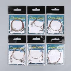 steel fishing line wire leader anti bite anti winding fishing leash