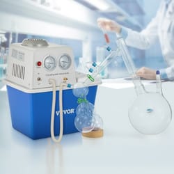 180w stainless vacuum pump 110v, anti-corrosion lab chemistry equipment with 15l water tank