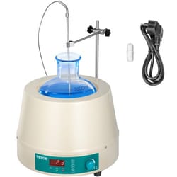 electric magnetic stirring heating mantle, digital magnetic stirrer mantle with max temp, lab heating mantle kit