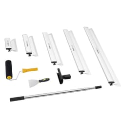 professional skim coat tools, drywall skimming blade set, skimming blades, telescopic handle pole, stainless steel knife