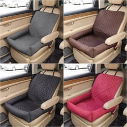 portable waterproof pet car seat carrier with safety hammock design