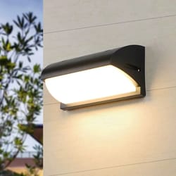 led motion sensor outdoor wall light for porch garden and balcony
