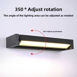 weatherproof led outdoor wall lamp for porch and patio lighting