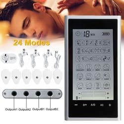 electric muscle stimulator with 24 modes and 4 channels