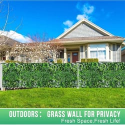 artificial green wall panel for home and garden decoration