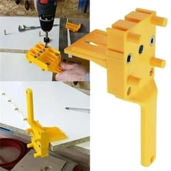 woodworking drill guide and hole locator tool