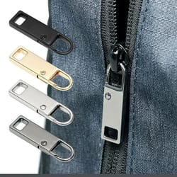 detachable zipper pull replacements for clothes and bags