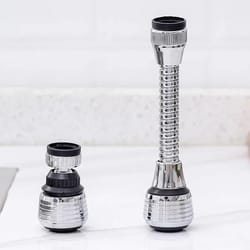 360 degree rotating faucet extender adapter