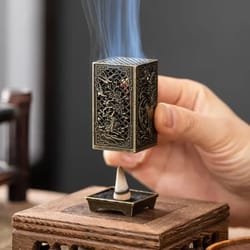 elegant metal aroma holder