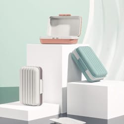 bathroom soap dish box with lid travel essentials and home dry storage