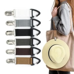 portable straw hat clip multi purpose travel hat clip and glove organizer