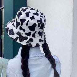 cow print bucket hat – ideal summer gift for all ages