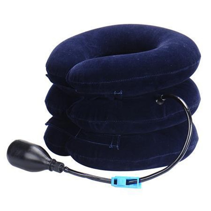 Portable neck stretcher for home use