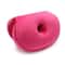 Ergonomic Hip Cushion Posture Corrector - Soft Plush Cover, Air-Ventilated, Foldable Design for Office & Home Use pink