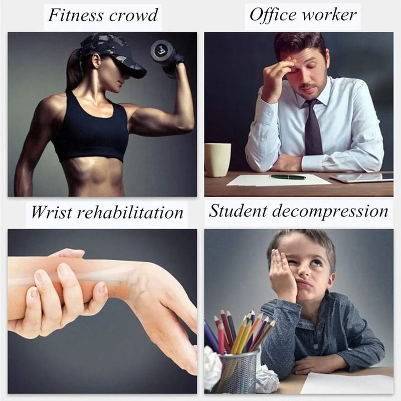 SelfStarting Wrist Gyro Ball Forearm Grip Strengthener 4