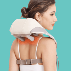 neck & shoulder heat massager – therapeutic relaxation tool