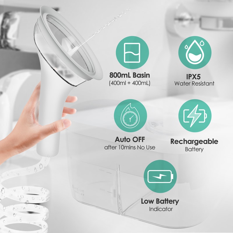 Electric Ear Wax Removal Irrigation System Safe Ear Cleaner Kit For Adults Kids 4