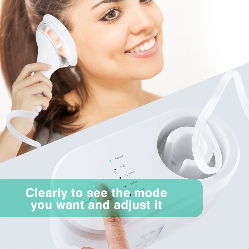 Electric Ear Wax Removal Irrigation System Safe Ear Cleaner Kit For Adults Kids 5