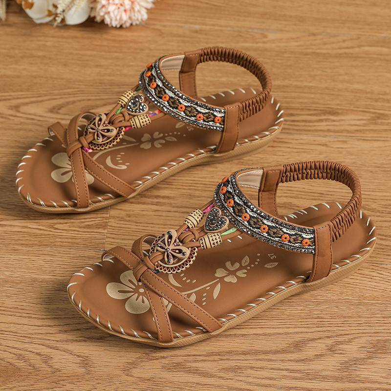 Womens Summer Sandals Casual Walking Shoes For Beach  Party Comfortable Outdoor Footwear 7