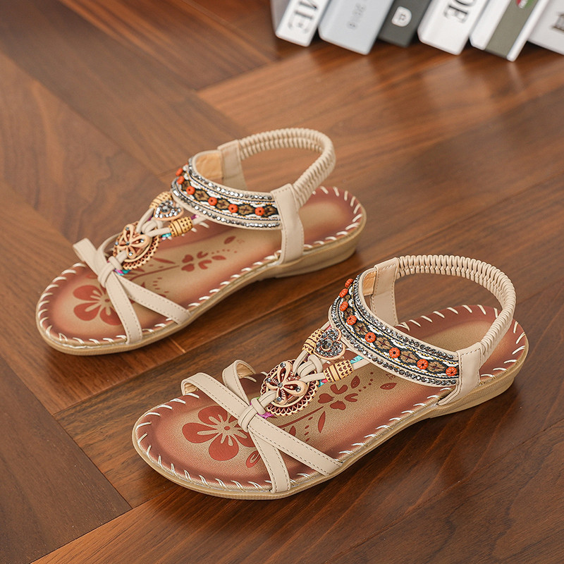 Womens Summer Sandals Casual Walking Shoes For Beach  Party Comfortable Outdoor Footwear 11