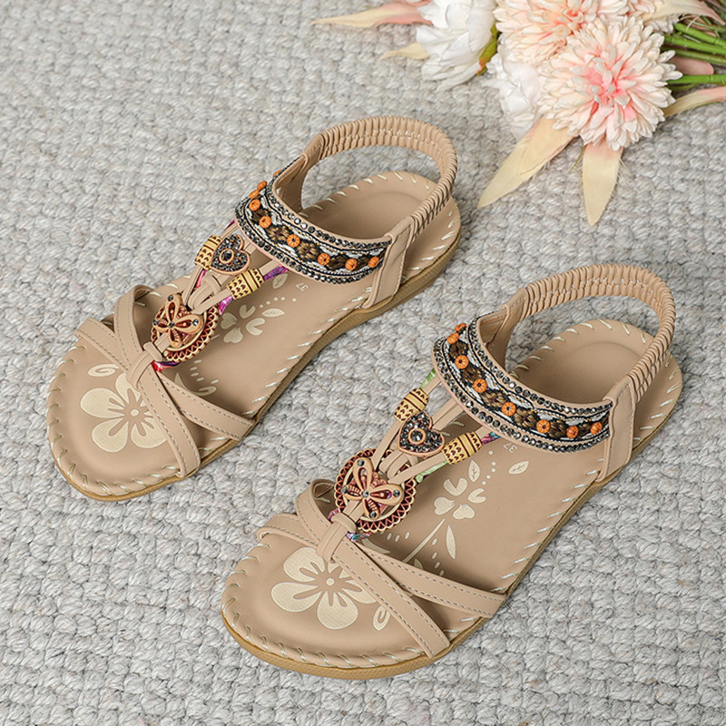 Womens Summer Sandals Casual Walking Shoes For Beach  Party Comfortable Outdoor Footwear 12