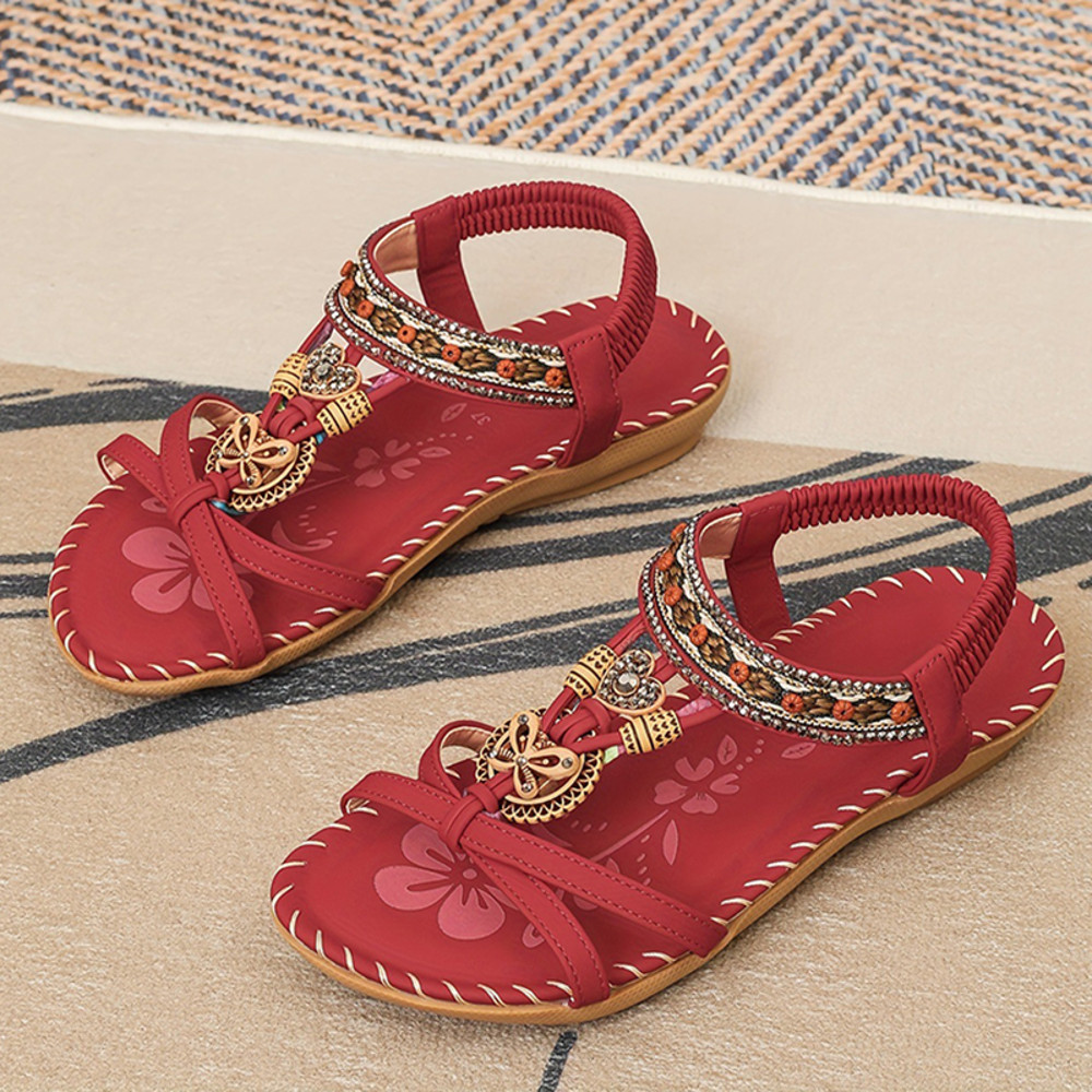 Womens Summer Sandals Casual Walking Shoes For Beach  Party Comfortable Outdoor Footwear 13
