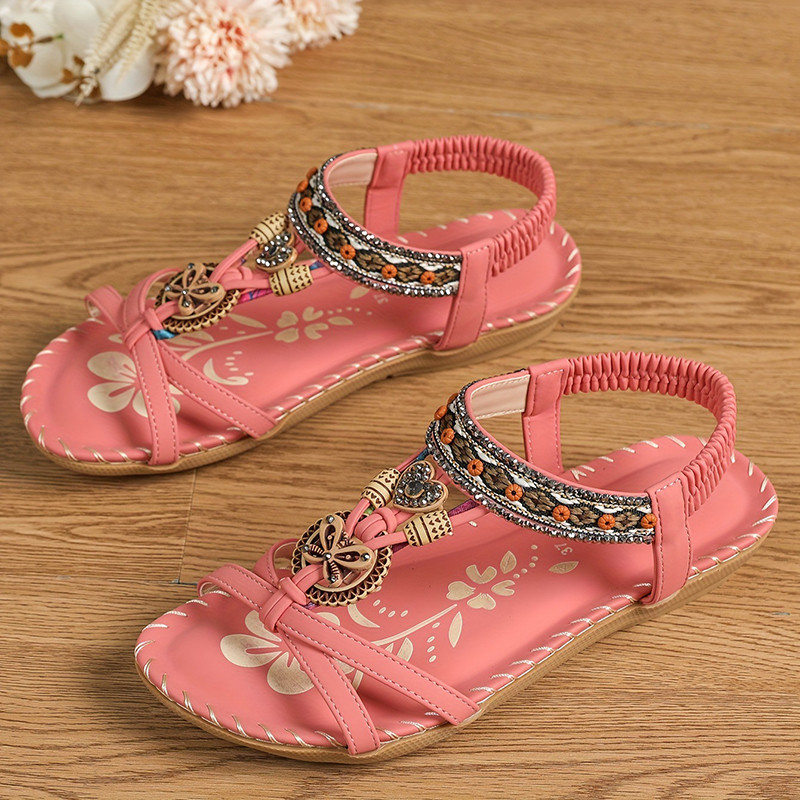 Womens Summer Sandals Casual Walking Shoes For Beach  Party Comfortable Outdoor Footwear 15