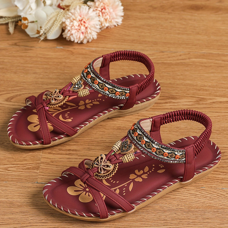 Womens Summer Sandals Casual Walking Shoes For Beach  Party Comfortable Outdoor Footwear 17
