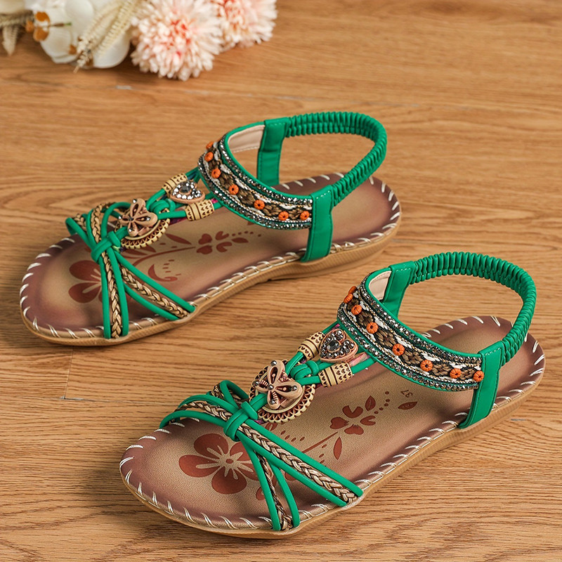 Womens Summer Sandals Casual Walking Shoes For Beach  Party Comfortable Outdoor Footwear 18