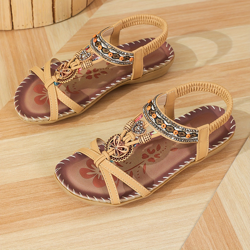 Womens Summer Sandals Casual Walking Shoes For Beach  Party Comfortable Outdoor Footwear 21