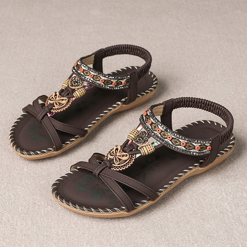 Womens Summer Sandals Casual Walking Shoes For Beach  Party Comfortable Outdoor Footwear 22