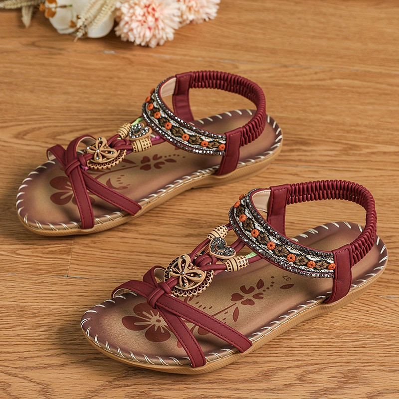 Womens Summer Sandals Casual Walking Shoes For Beach  Party Comfortable Outdoor Footwear 23