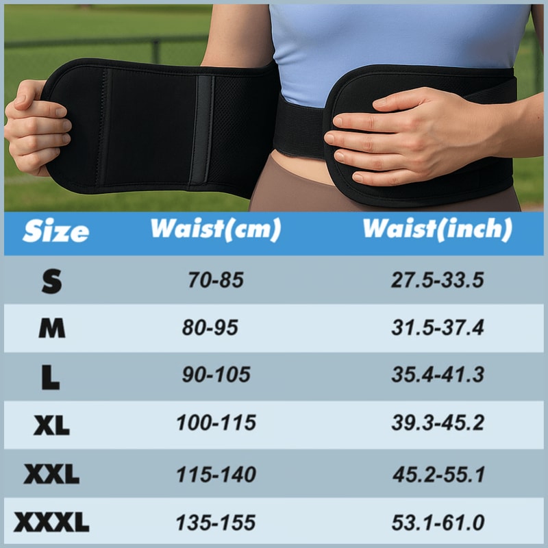 Back Brace For Lower Back Pain Relief Sciatica Herniated Disc Support 6