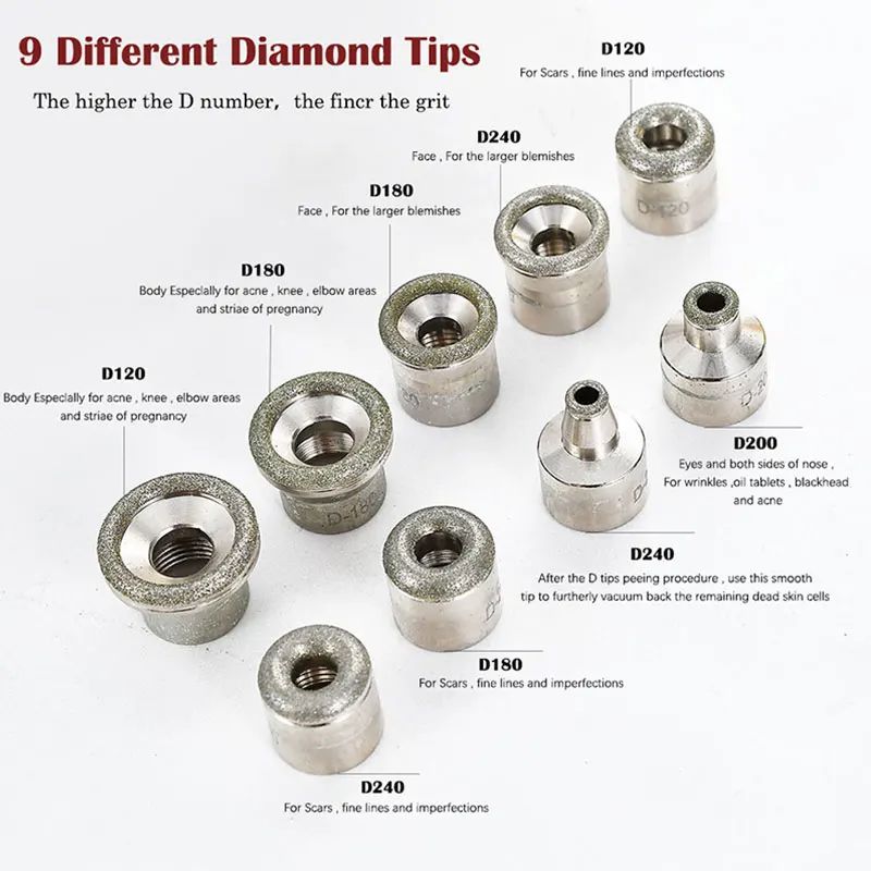 Diamond Microdermabrasion Machine Professional Skin Care For Home Use 4