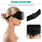 3D Travel Silk Eye Mask Sleeping Soft Padded Shade Blindfold For Rest Relaxation 1
