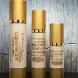 resveratrol wrinkle serum with alpha lipoic acid, argan oil, vitamins c natural anti aging face cream for fine lines