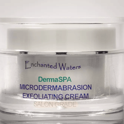 microdermabrasion aha cream exfoliant anti aging, anti wrinkle resurfacing scrub with organic ingredients for acne scars